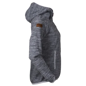 Dames hoodie Bergans  Hareid Fleece Grey