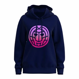 Dames hoodie BIDI BADU Colortwist Chill Hoody Dark Blue