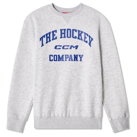 Dames hoodie CCM Athleisure Crew Grey Melange