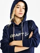 Dames hoodie Craft Core Hood Navy Blue