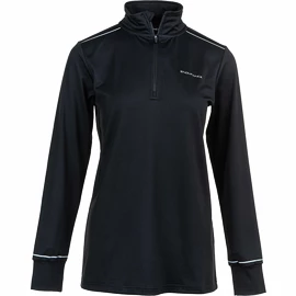 Dames hoodie Endurance Crinol Light The Night Midlayer Black