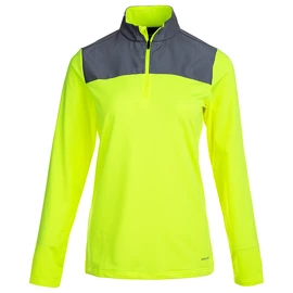 Dames hoodie Endurance Tusina Light The Night Midlayer Safety Yellow