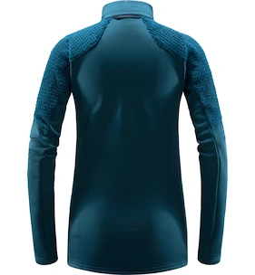 Dames hoodie Haglöfs  Touring Mid modrá, XL XL, Blauw