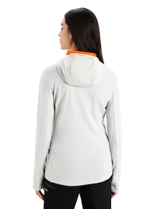 Dames hoodie Icebreaker  Quantum III LS Zip Hood