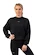 Dames hoodie Nebbia  Loose Fit Sweatshirt "Feeling Good" 420 black M/L