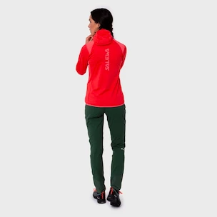 Dames hoodie Salewa  Agner Hybrid PL/DST Calypso Coral Mel