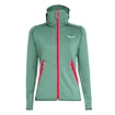 Dames hoodie Salewa  Agner Hybrid PL/DST Feldspar Green Melange