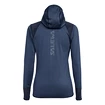 Dames hoodie Salewa  Agner Hybrid PL/DST Navy Blazer Melange