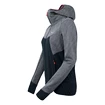 Dames hoodie Salewa  Puez Hybrid PL Navy Blazer Melange