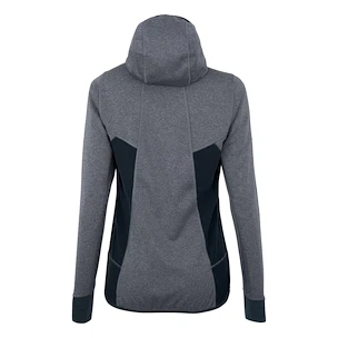 Dames hoodie Salewa  Puez Hybrid PL Navy Blazer Melange