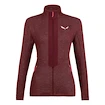 Dames hoodie Salewa  Rocca 2 PL W FZ Syrah Melange 40