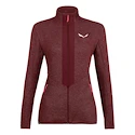 Dames hoodie Salewa  Rocca 2 PL W FZ Syrah Melange 40