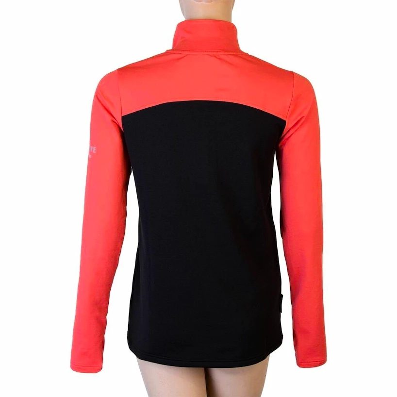 Dames hoodie Sensor  Coolmax Thermo zip black S