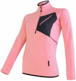 Dames hoodie Sensor Tecnostretch 1/2 Zip Strawberry Ice