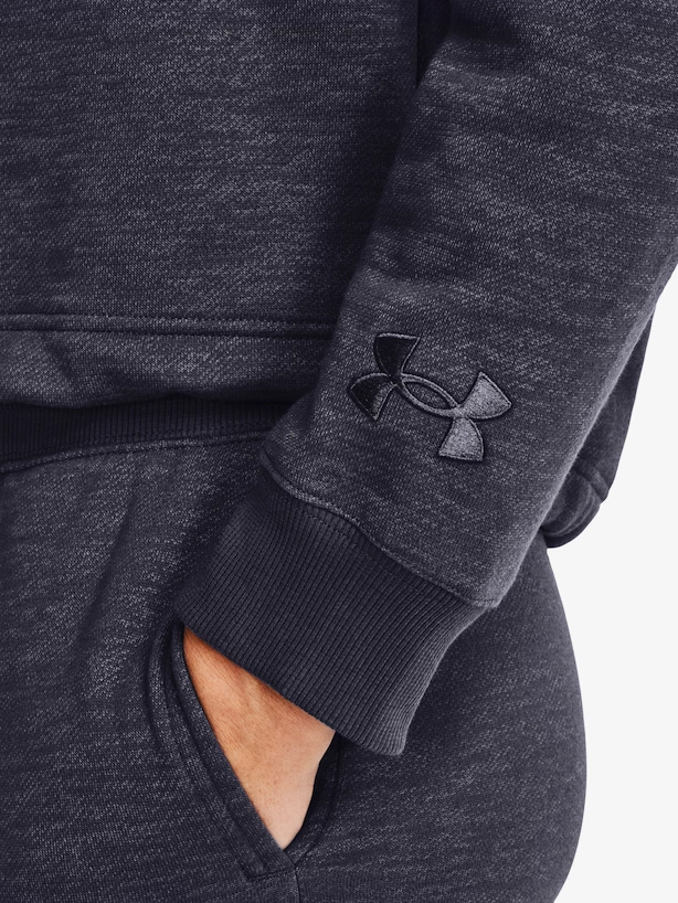 Dames hoodie Under Armour  Essential Script Crew-GRY XL