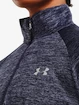 Dames hoodie Under Armour  Tech 1/2 Zip - Twist-GRY