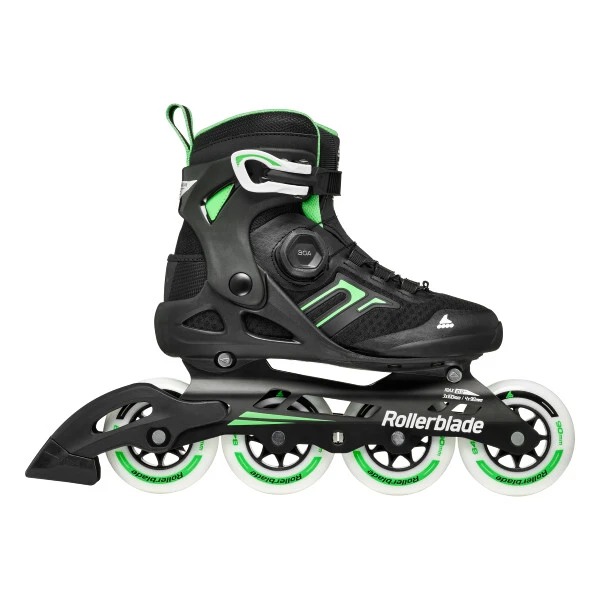 Dames inlineskates Rollerblade  Macroblade 90 BOA W Black/Mint