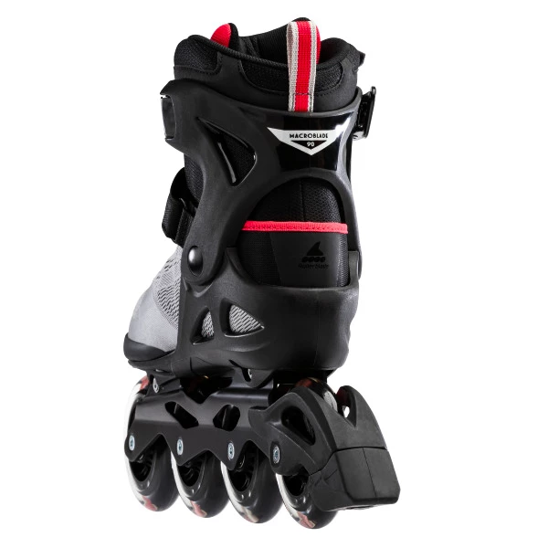 Dames inlineskates Rollerblade  MACROBLADE 90 W Grey/Pink