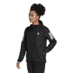 Dames jas adidas Bezit de vlucht Hooded Running Wind Jacket Black