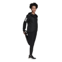 Dames jas adidas Bezit de vlucht Hooded Running Wind Jacket Black