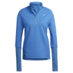Dames jas adidas  Cold.Rdy Running Cover Up Focus Blue