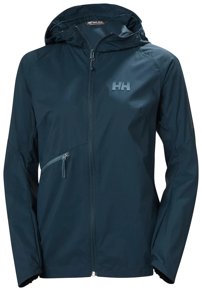 Dames jas Helly Hansen  Rapide Windbreaker Jacket Midnight Green