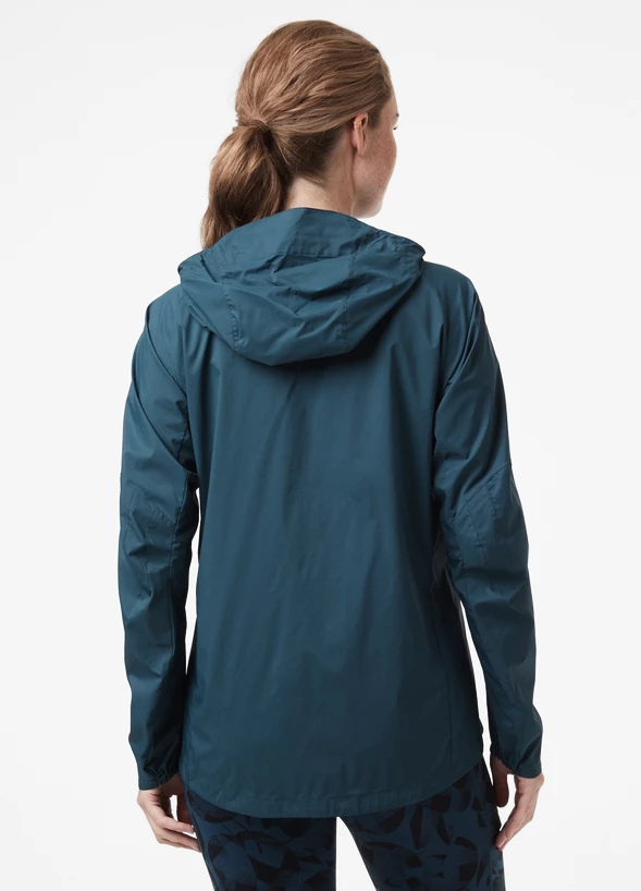 Dames jas Helly Hansen  Rapide Windbreaker Jacket Midnight Green XS