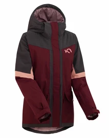 Dames jas Kari Traa Corkscrew Jacket Port