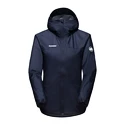 Dames jas Mammut  Kento Light HS Hooded Jacket Marine