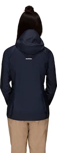 Dames jas Mammut  Kento Light HS Hooded Jacket Marine