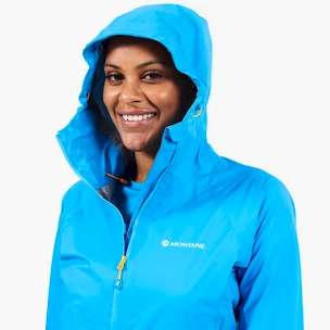 Dames jas Montane  Spine Jacket Cerulean Blue