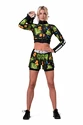 Dames jas Nebbia Ocean Selected High-energy crop jacket 564 jungle green