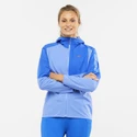 Dames jas Salomon  Bonatti Trail Jacket Provence/Nautical Blue