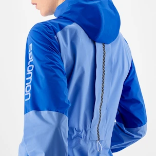 Dames jas Salomon  Bonatti Trail Jacket Provence/Nautical Blue