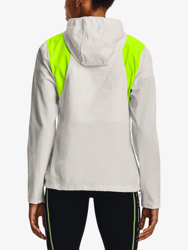 Dames jas Under Armour  Run Anywhere Anojacket-GRY