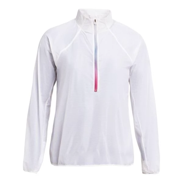Dames jas Under Armour  Storm Impasse Flow 1/2 Zip-WHT L