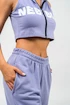 Dames joggingbroek Nebbia GYM TIME Oversized Joggers With Pockets 281 purple