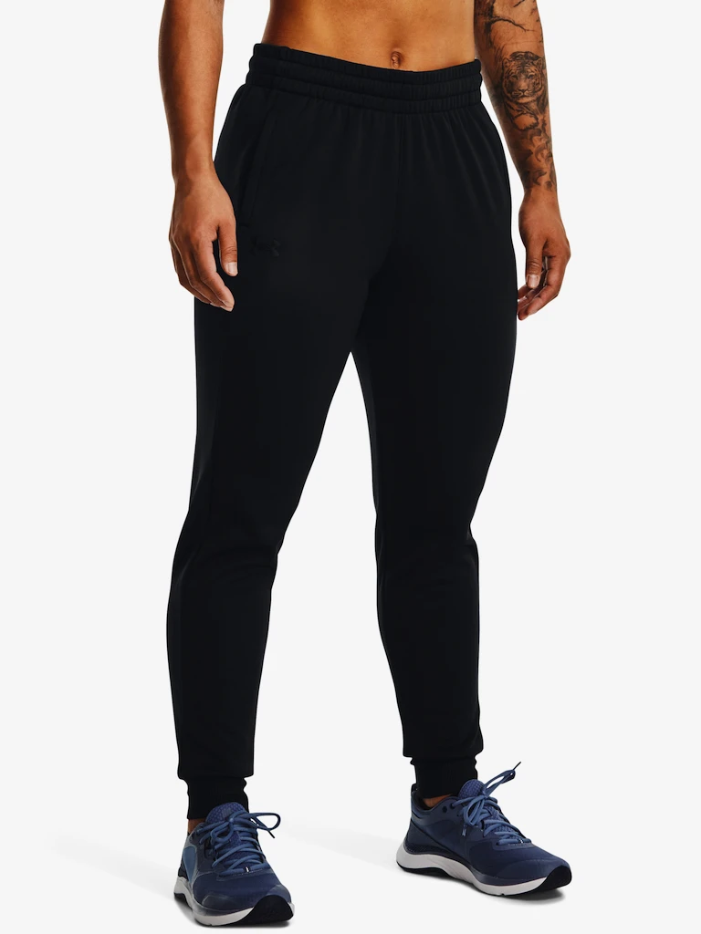 Dames joggingbroek Under Armour  Fleece Jogger-BLK