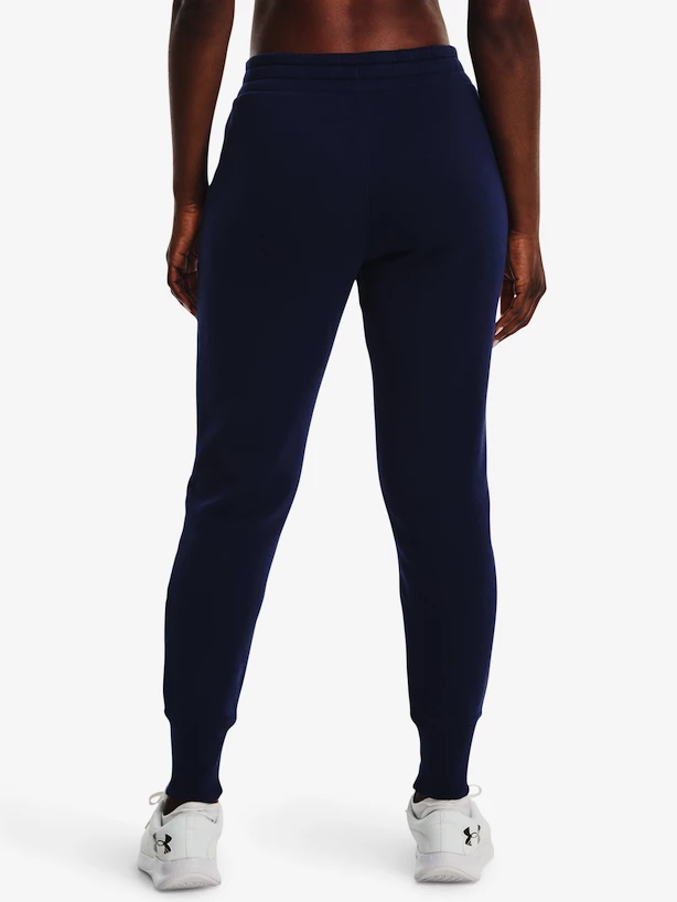 Dames joggingbroek Under Armour  Rival Fleece Crest Joggers-NVY XS