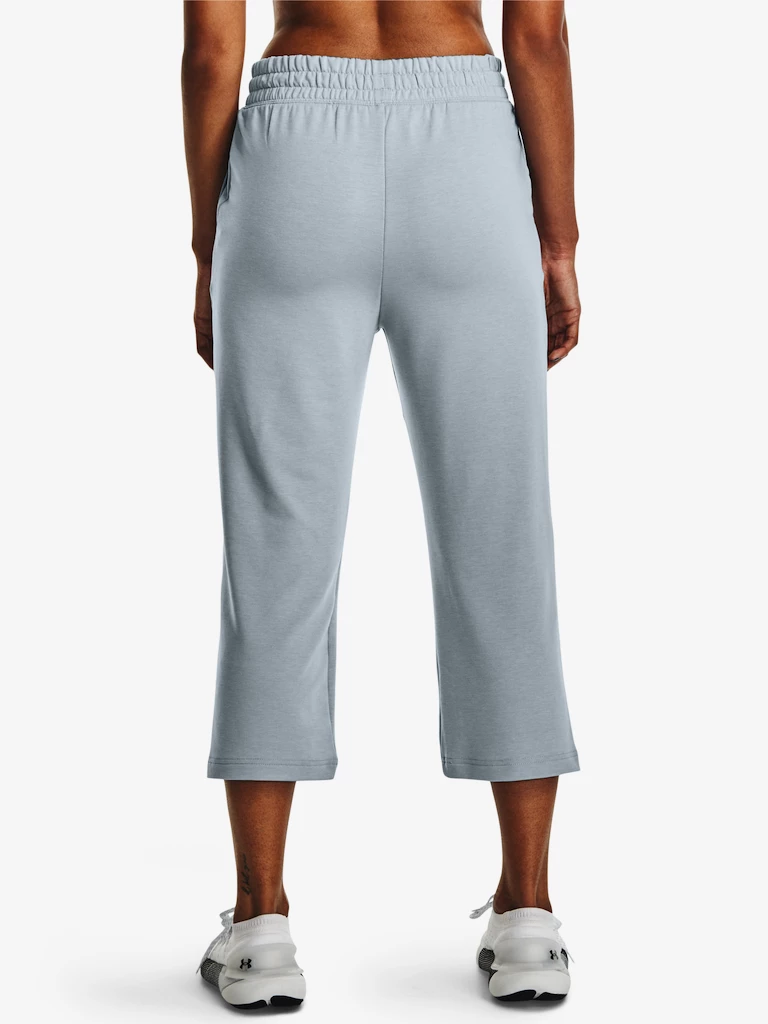 Dames joggingbroek Under Armour  Rival Terry Flare Crop-BLU