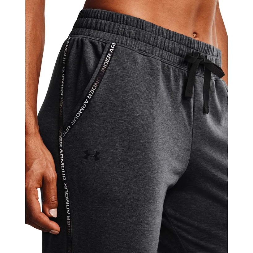 Dames joggingbroek Under Armour  Rival Terry Taped Pant Grey L