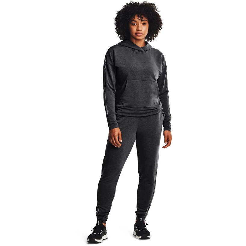 Dames joggingbroek Under Armour  Rival Terry Taped Pant Grey L