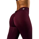 Dames legging Nebbia STRONG BEAUTY V-Cut Lace-Up Sculpting Leggings OWN YOUR POWER 426 dark red