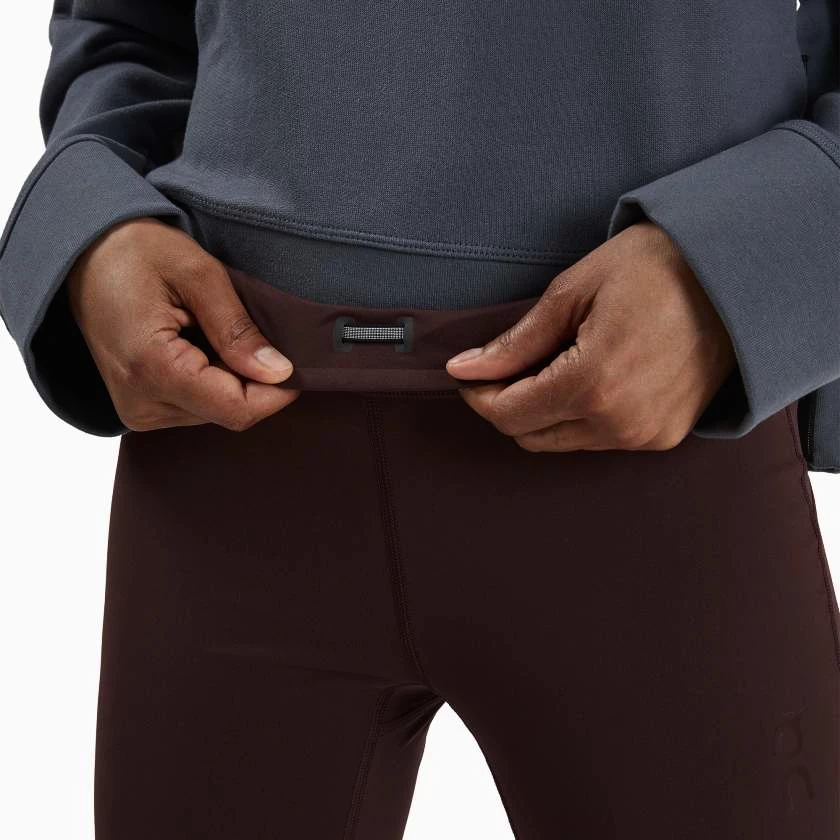 Dames legging On  Active Tights Mulberry