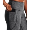 Dames legging Under Armour HeatGear HiRise Leg NS Charcoal Light Grey