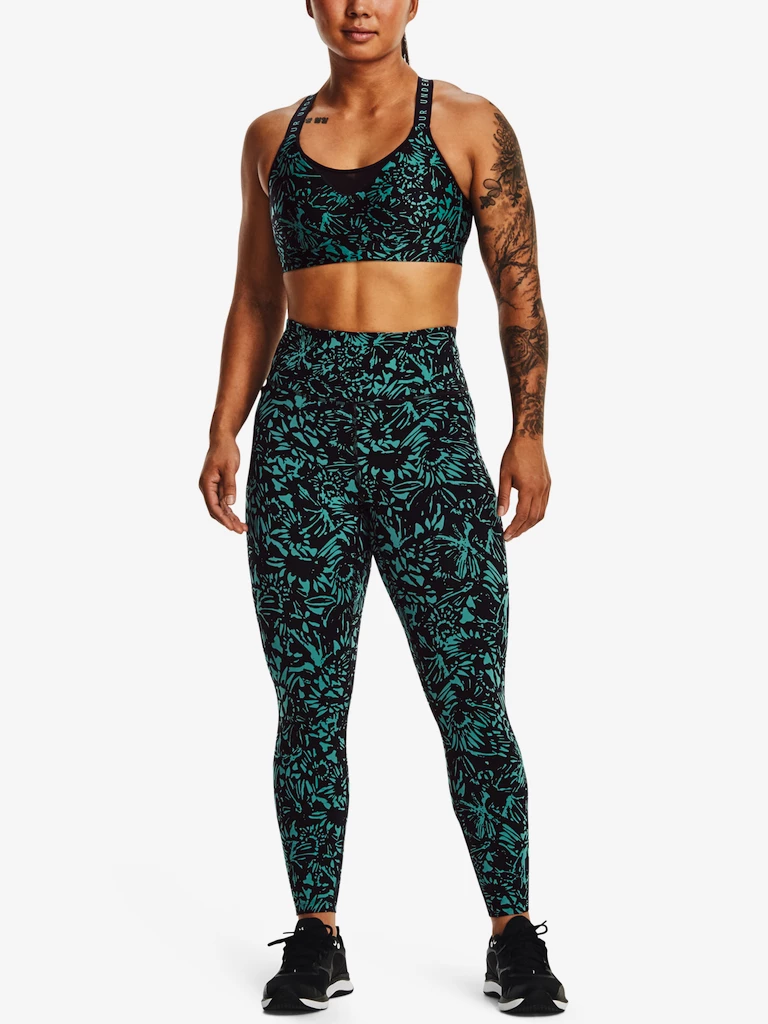Dames legging Under Armour  Meridian Print Ankle Leg-BLK