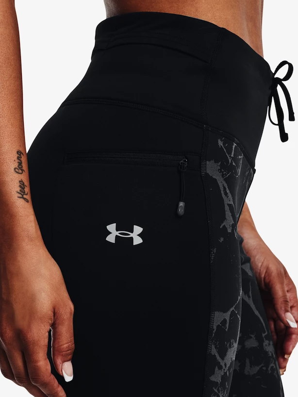 Dames legging Under Armour  OutRun the Cold Tight II-BLK XS