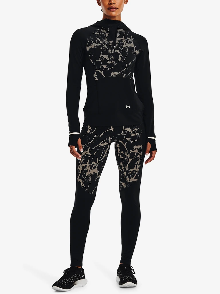 Dames legging Under Armour  OutRun the Cold Tight II-BLK XS