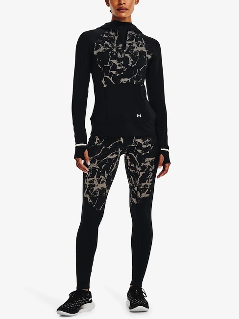 Dames legging Under Armour  OutRun the Cold Tight II-BLK XS