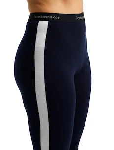 Dames onderbroek Icebreaker  Leggings Midnight Navy/Snow/Cb  XS